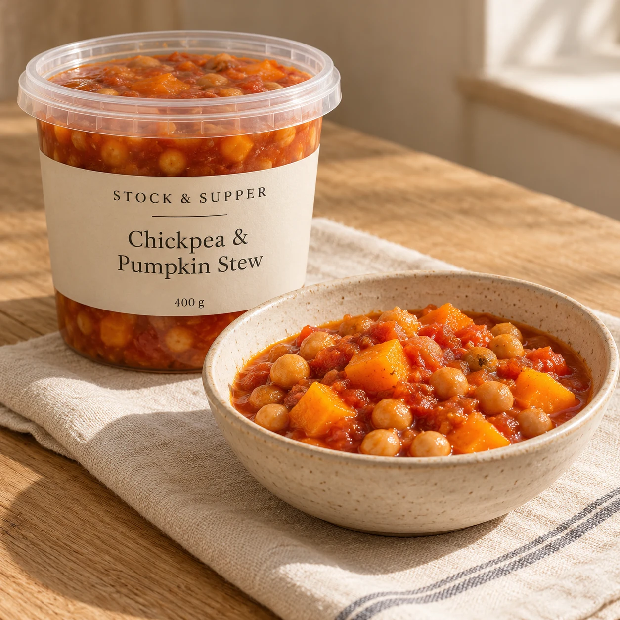 Chickpea & Pumpkin Stew
