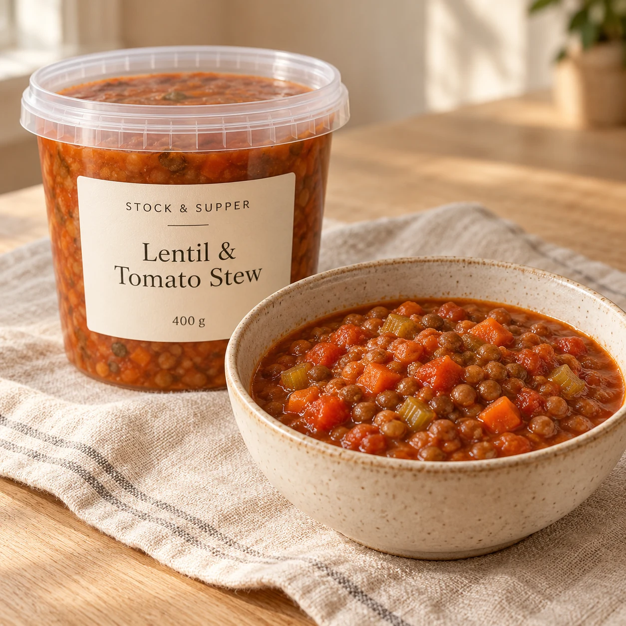 Lentil & Tomato Stew